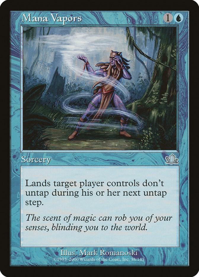 Mana Vapors 38 card from Prophecy