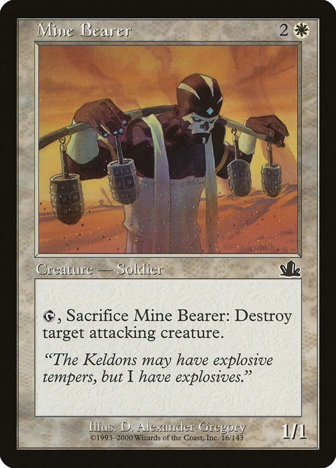 Mine Bearer 16 card from Prophecy