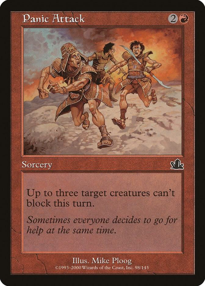 Panic Attack 98 card from Prophecy