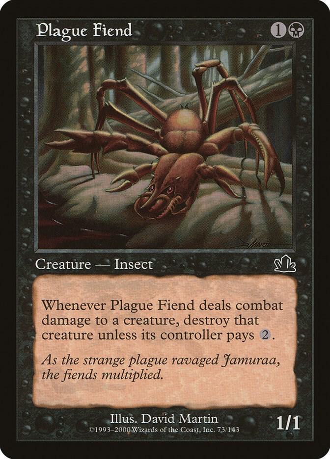 Plague Fiend 73 card from Prophecy