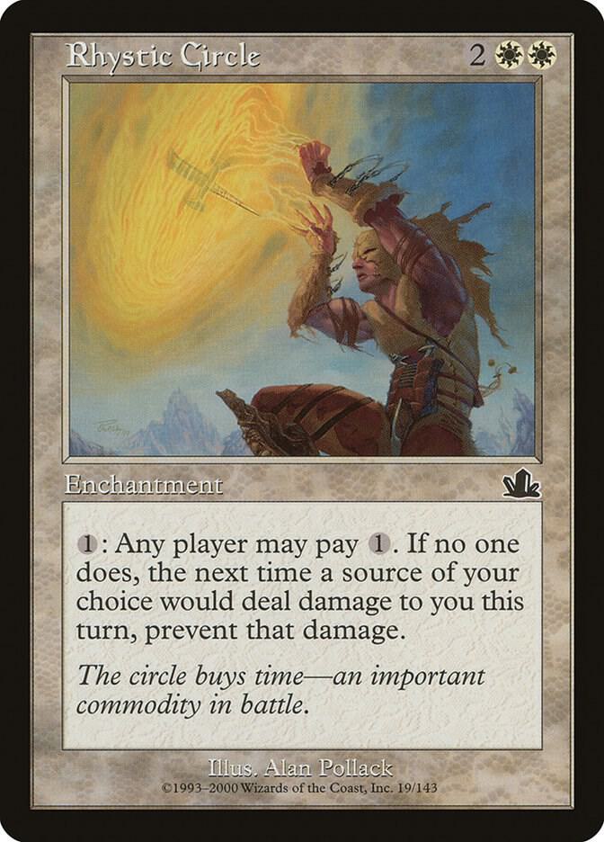 Rhystic Circle 19 card from Prophecy