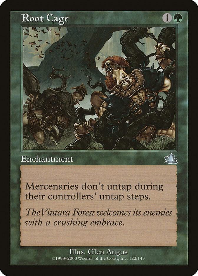 Root Cage 122 card from Prophecy