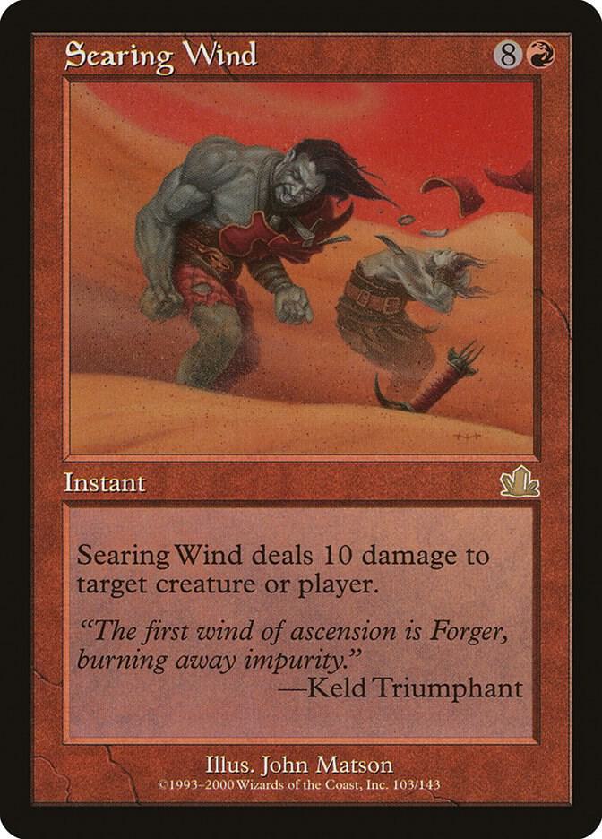 Searing Wind 103 card from Prophecy
