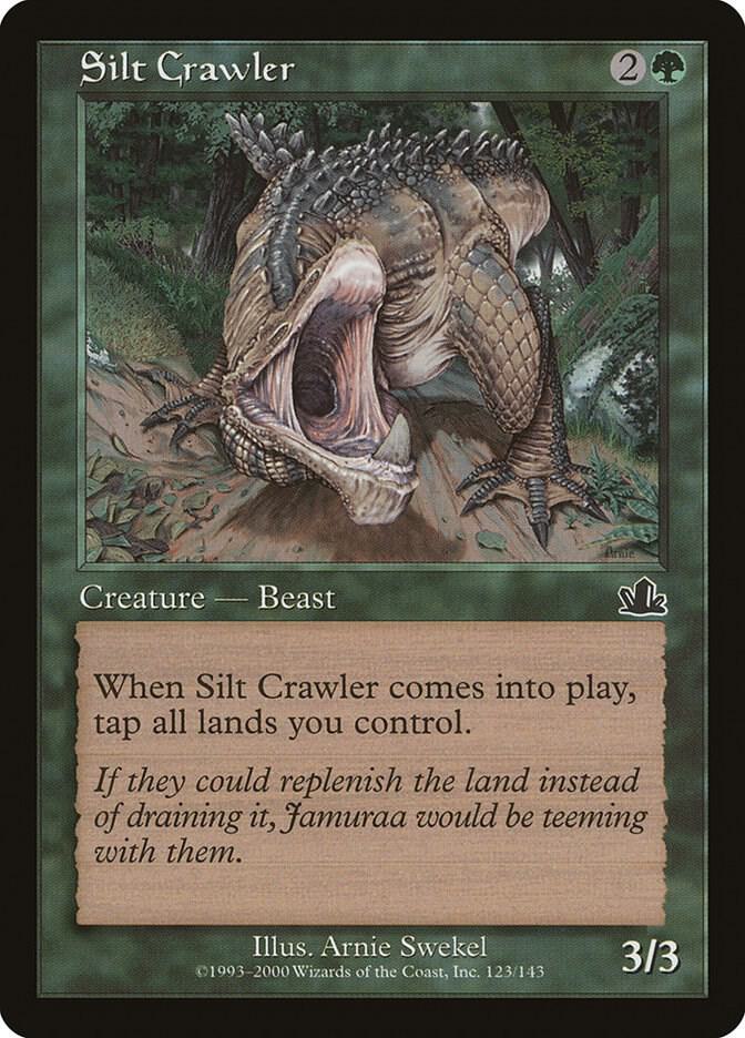 Silt Crawler 123 card from Prophecy