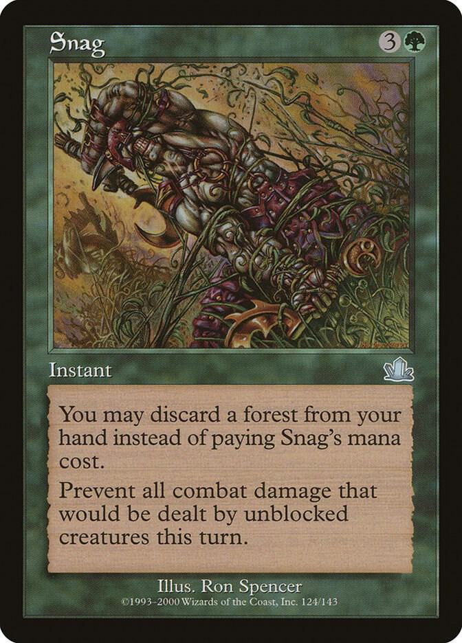Snag 124 card from Prophecy
