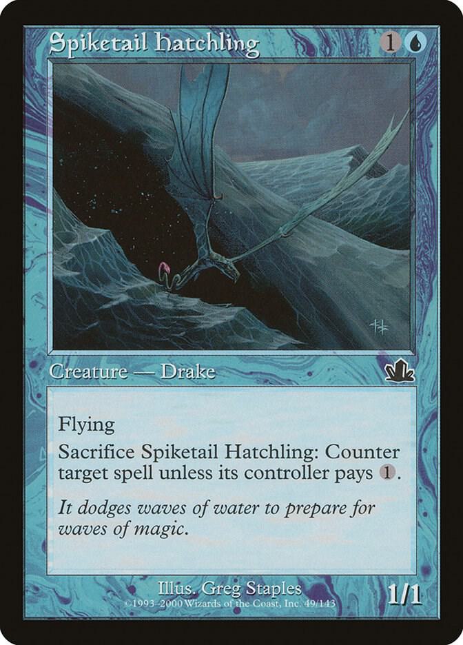 Spiketail Hatchling 49 card from Prophecy