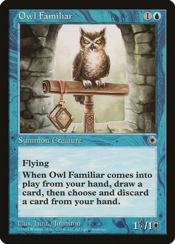Owl Familiar card from Portal