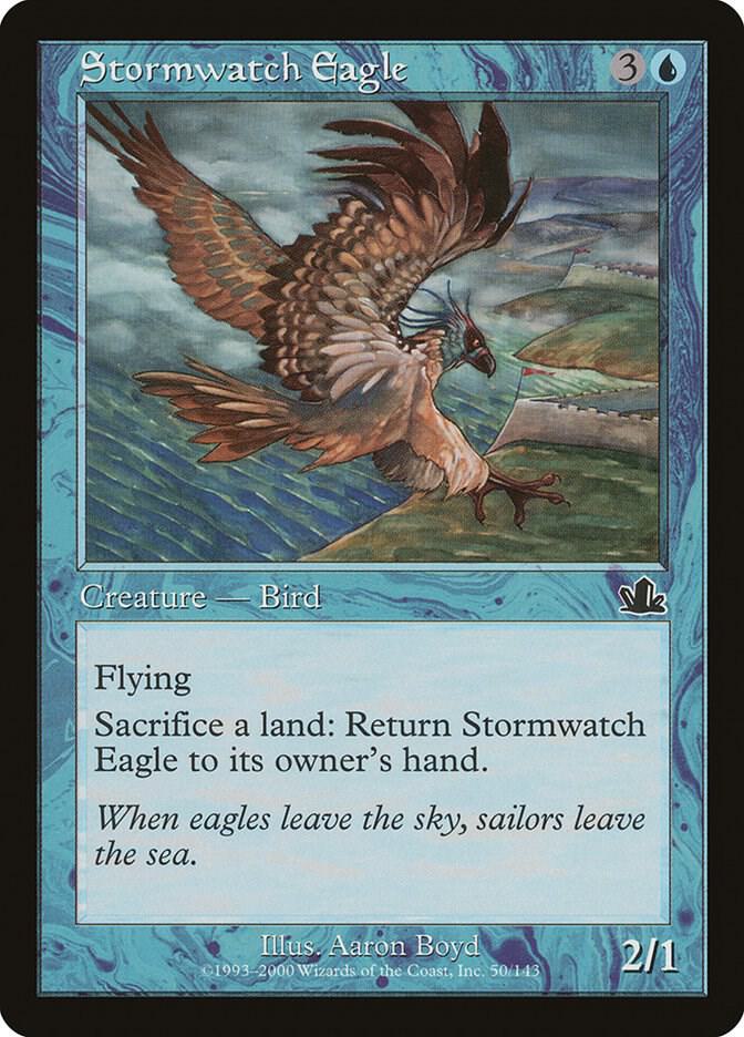 Stormwatch Eagle 50 card from Prophecy