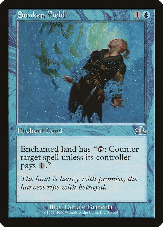 Sunken Field 51 card from Prophecy