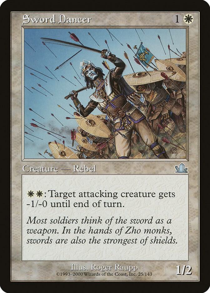 Sword Dancer 25 card from Prophecy