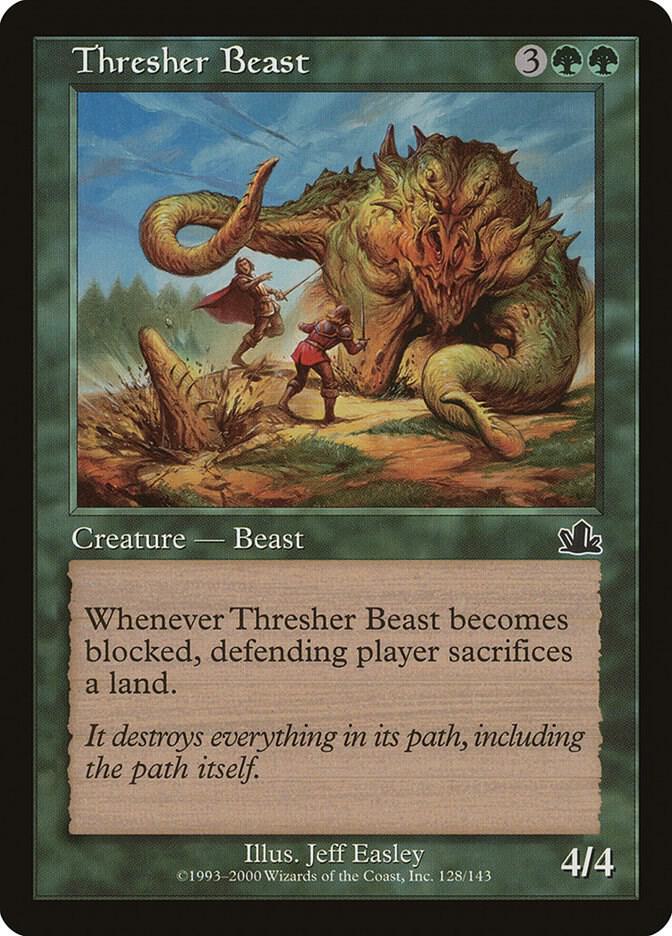 Thresher Beast 128 card from Prophecy