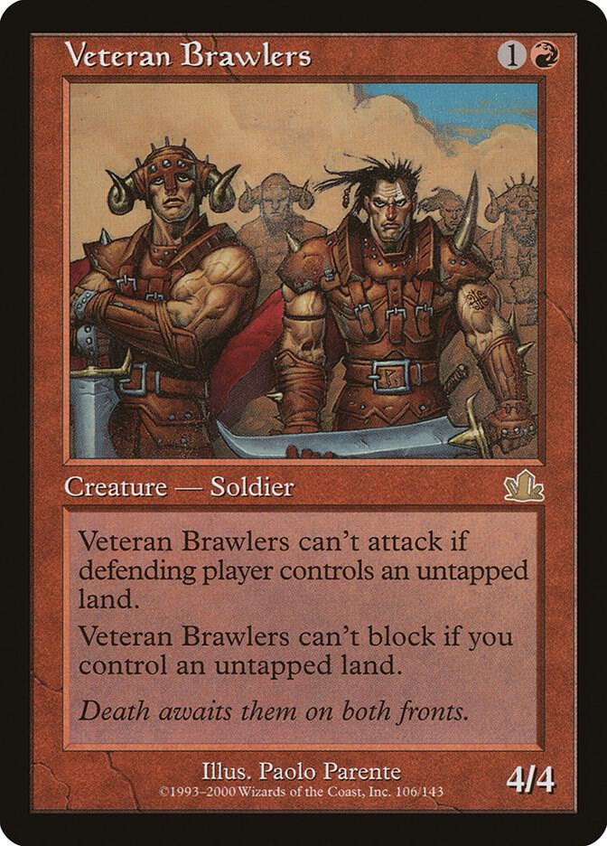 Veteran Brawlers 106 card from Prophecy