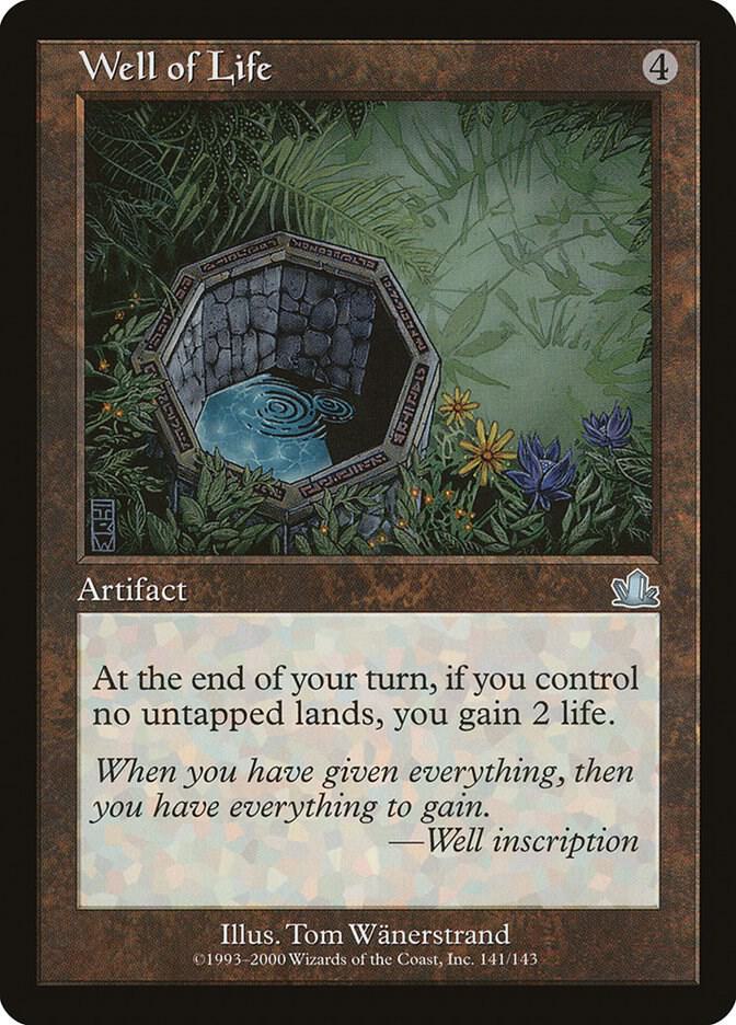 Well of Life 141 card from Prophecy