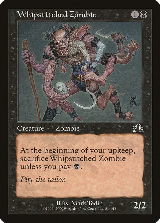 Whipstitched Zombie 81 card from Prophecy