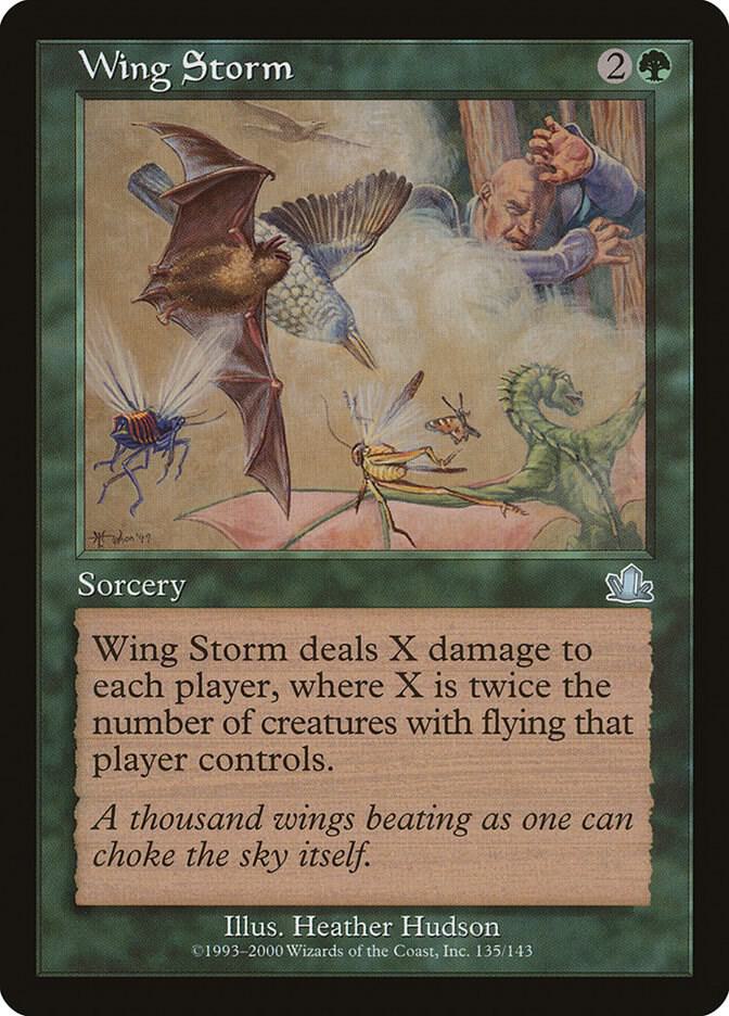 Wing Storm 135 card from Prophecy