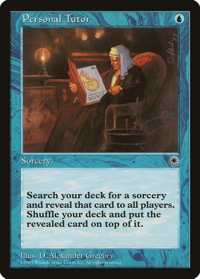 Personal Tutor card from Portal