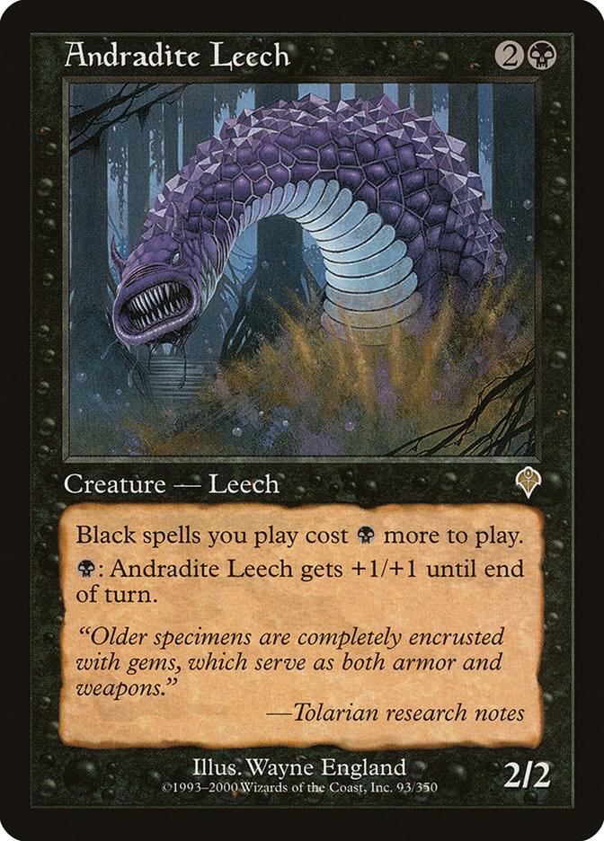 Andradite Leech 93 card from Invasion