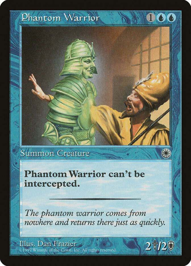 Phantom Warrior card from Portal