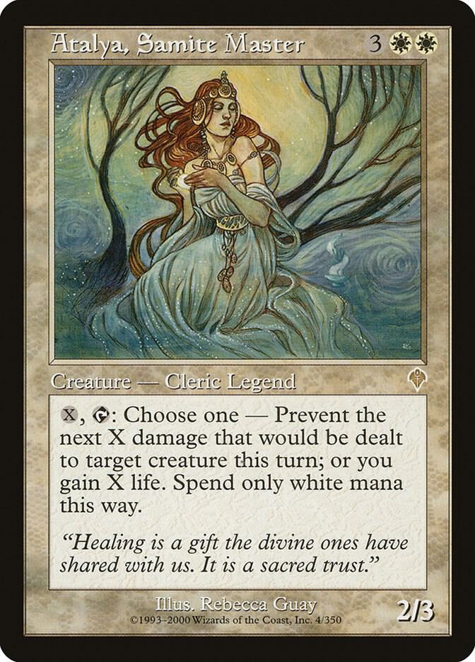Atalya, Samite Master 4 card from Invasion