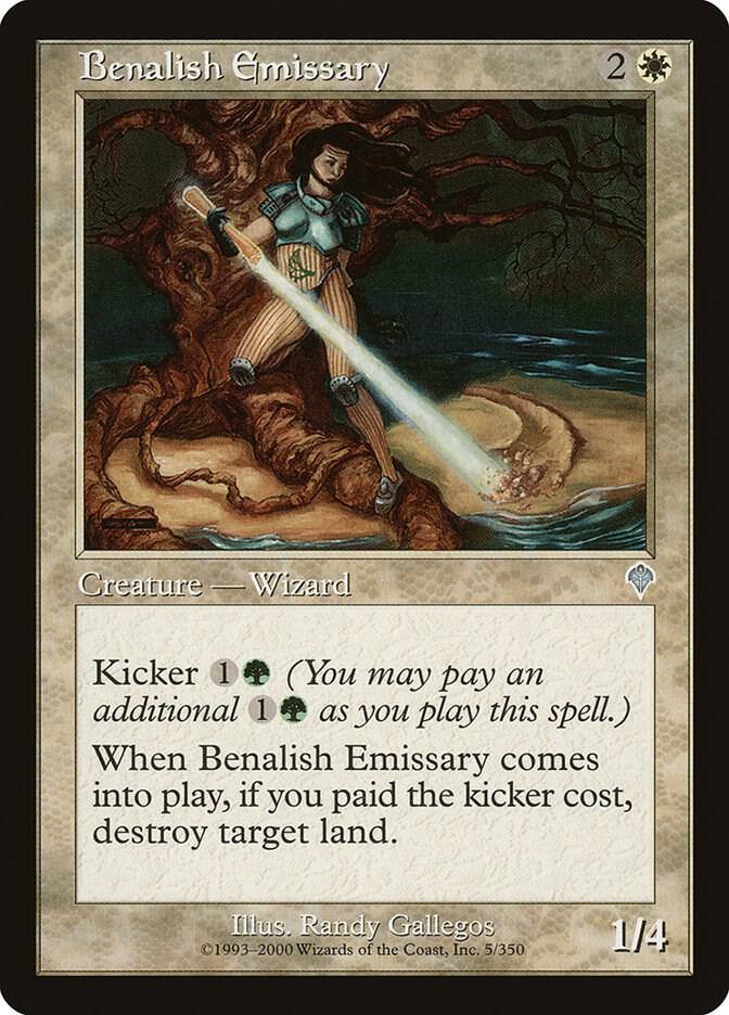 Benalish Emissary 5 card from Invasion