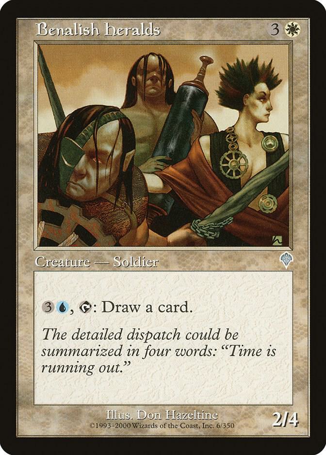 Benalish Heralds 6 card from Invasion