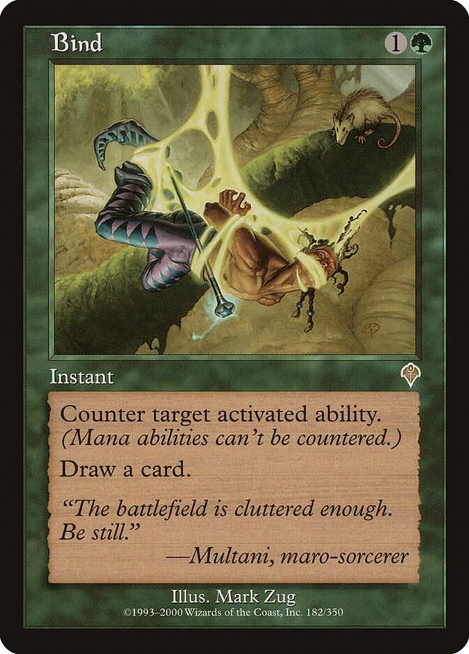 Bind 182 card from Invasion