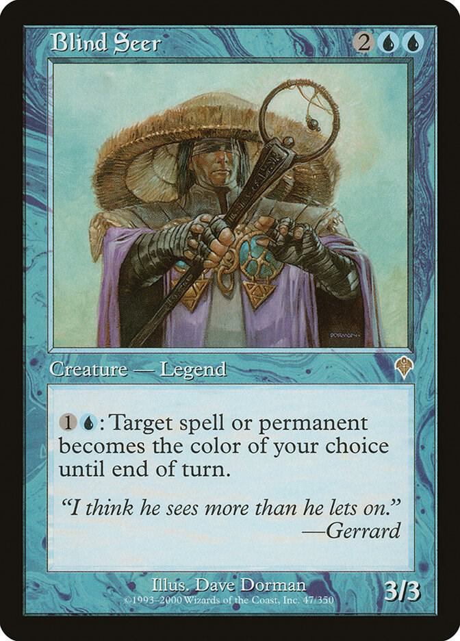 Blind Seer 47 card from Invasion
