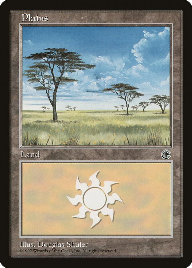 Plains (Clouds Right) card from Portal