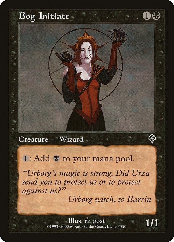 Bog Initiate 95 card from Invasion