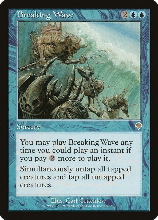 Breaking Wave 48 card from Invasion