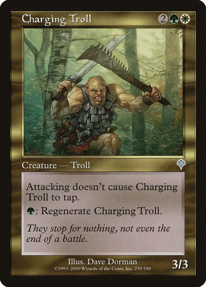 Charging Troll 239 card from Invasion