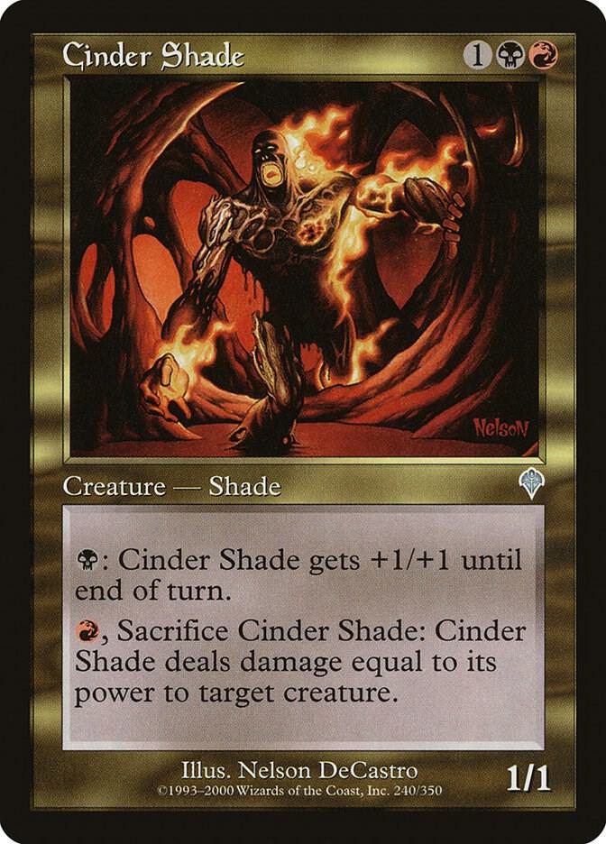 Cinder Shade 240 card from Invasion