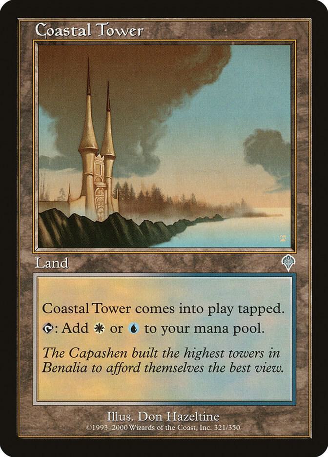 Coastal Tower 321 card from Invasion