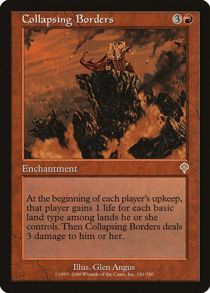 Collapsing Borders 141 card from Invasion