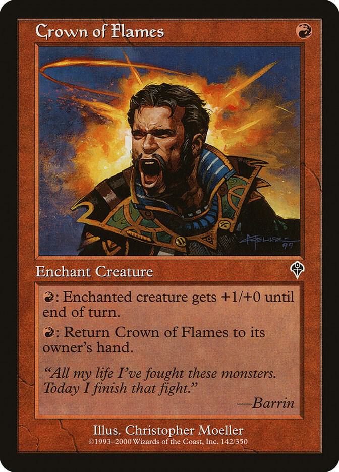 Crown of Flames 142 card from Invasion