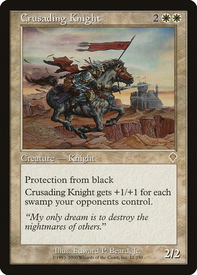 Crusading Knight 12 card from Invasion