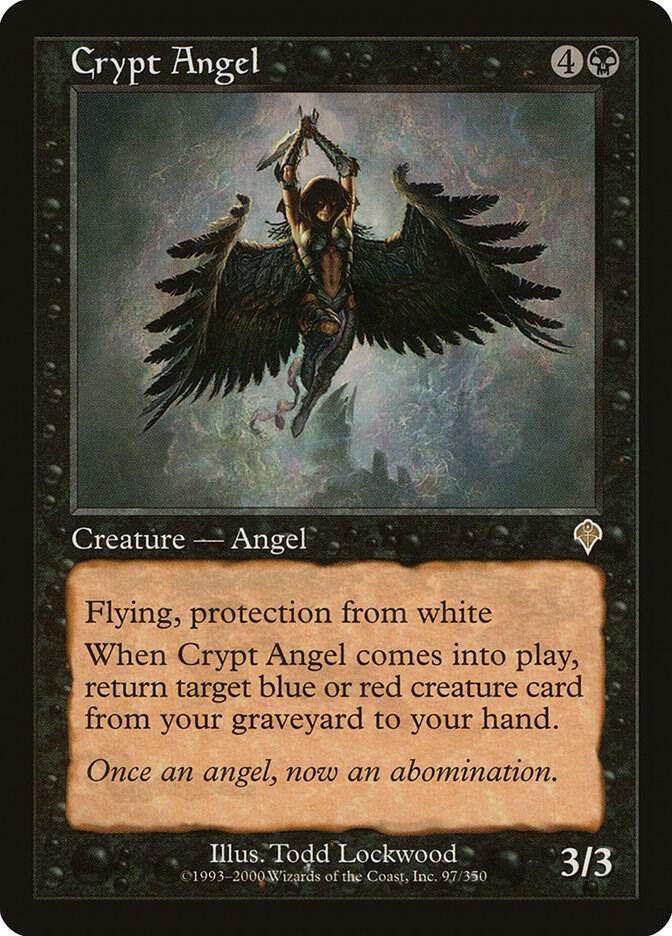 Crypt Angel 97 card from Invasion