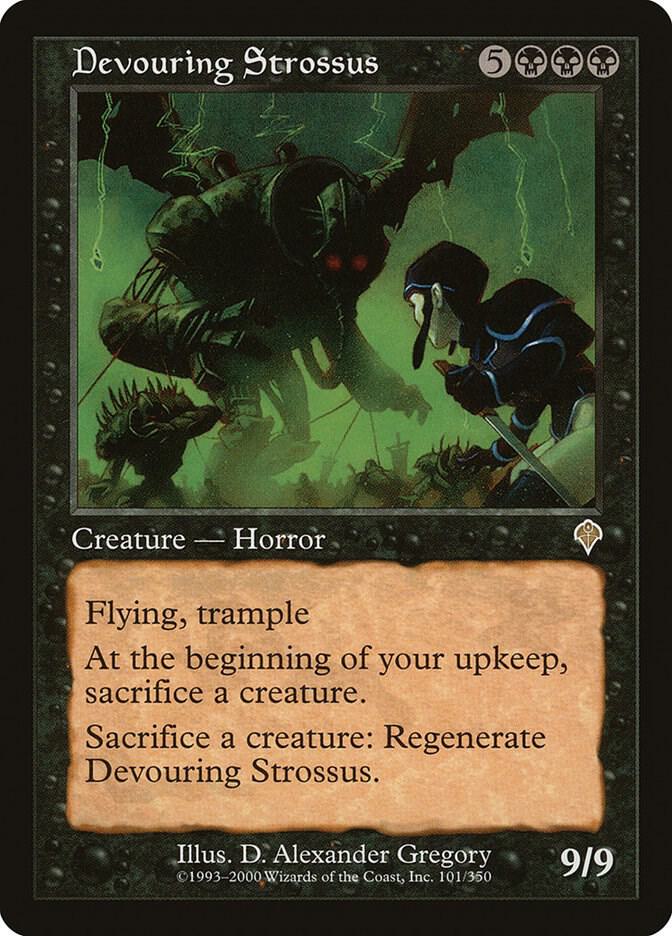 Devouring Strossus 101 card from Invasion