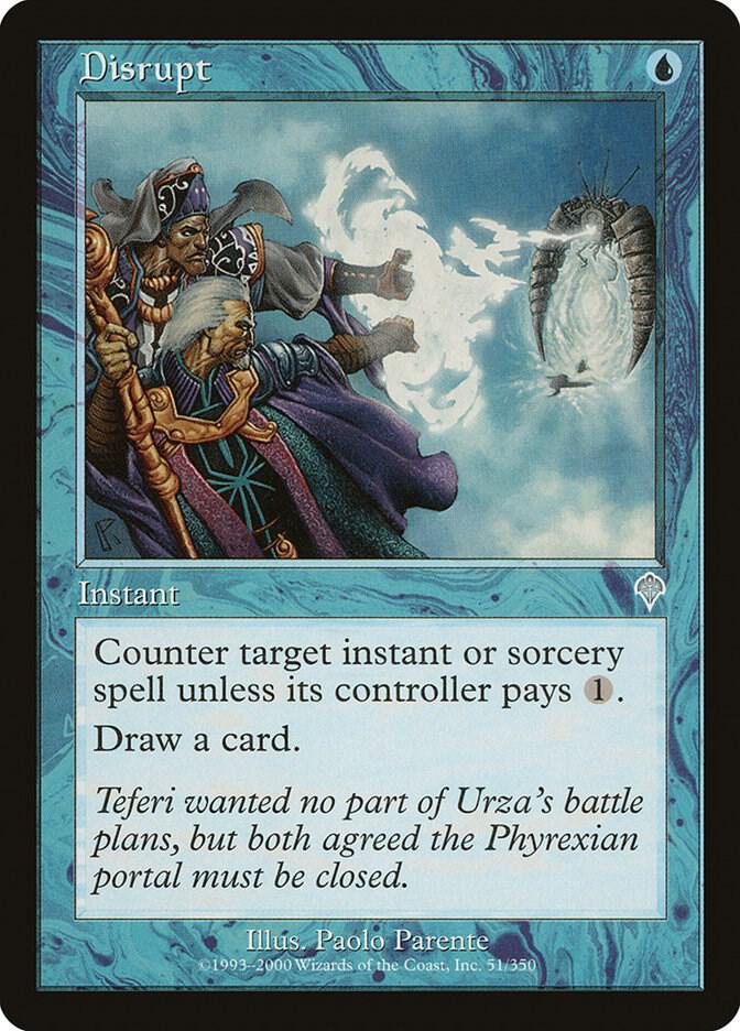Disrupt 51 card from Invasion