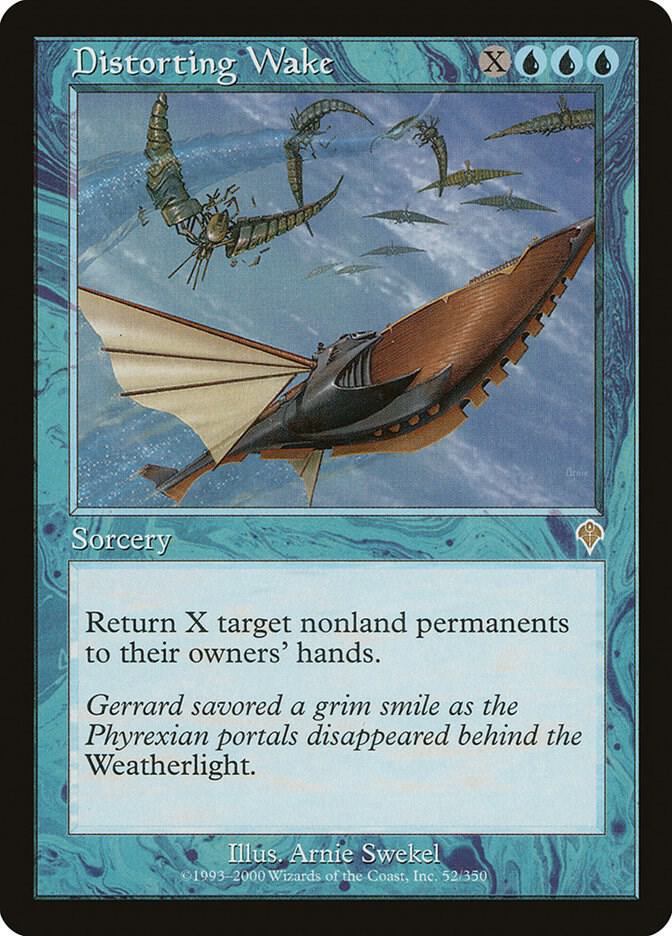 Distorting Wake 52 card from Invasion