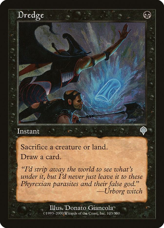 Dredge 103 card from Invasion