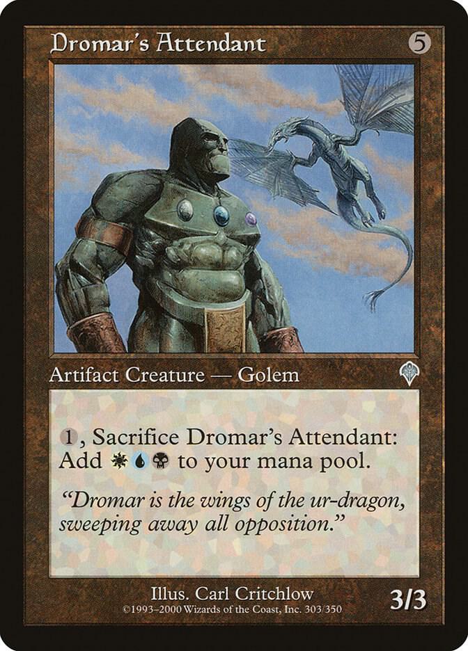 Dromar's Attendant 303 card from Invasion