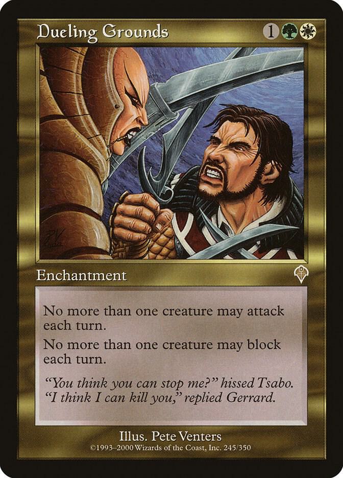 Dueling Grounds 245 card from Invasion