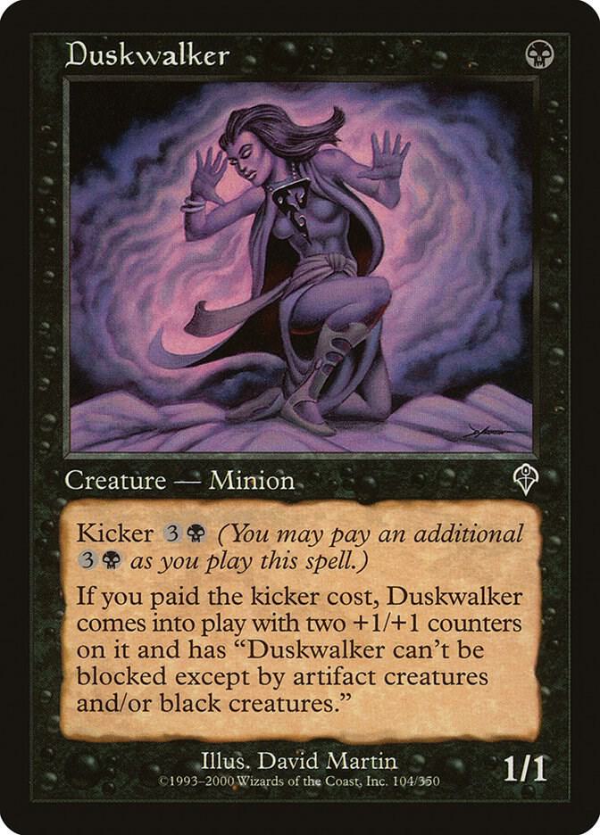 Duskwalker 104 card from Invasion