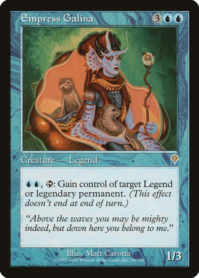 Empress Galina 54 card from Invasion