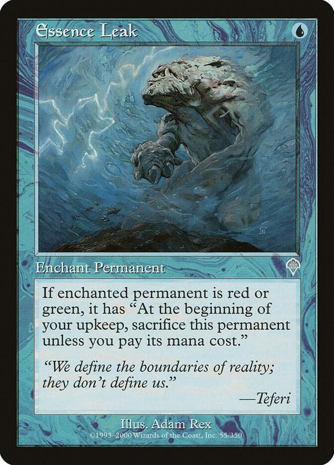 Essence Leak 55 card from Invasion