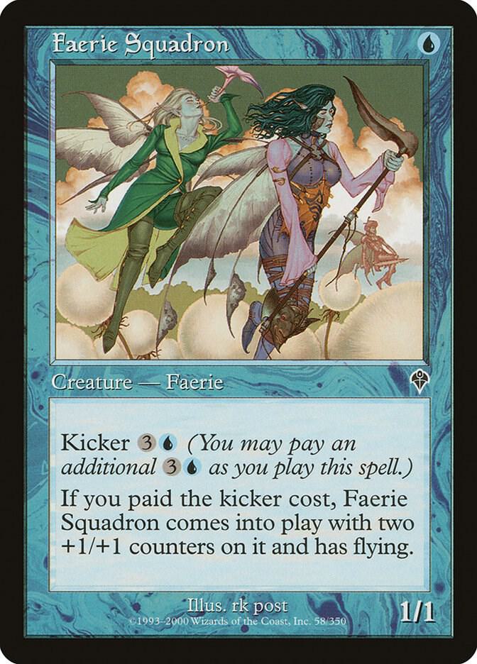 Faerie Squadron 58 card from Invasion