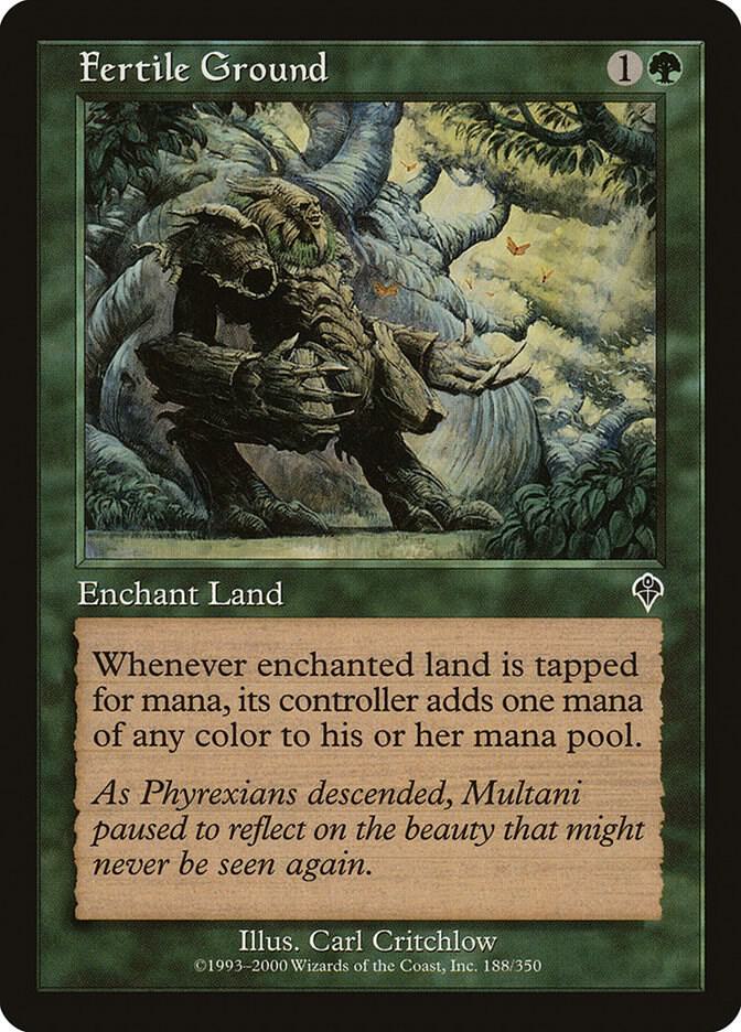 Fertile Ground 188 card from Invasion