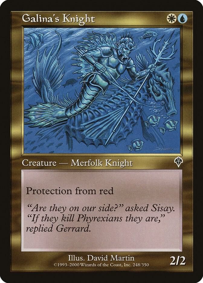 Galina's Knight 248 card from Invasion