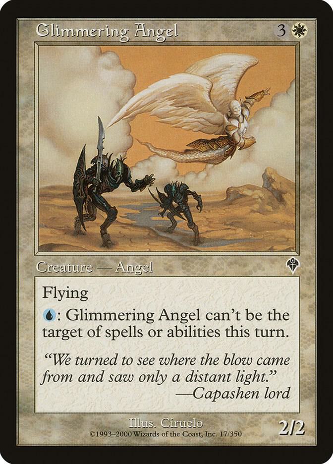 Glimmering Angel 17 card from Invasion